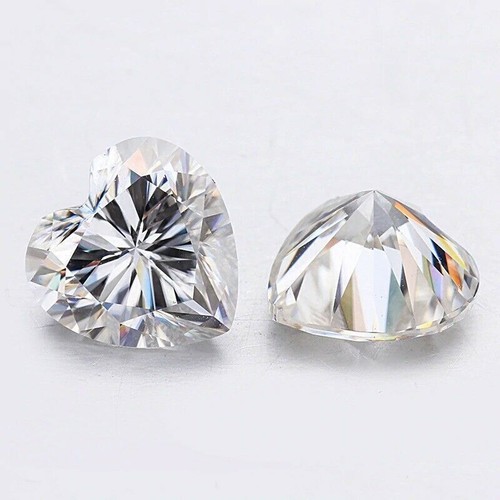 Herzform loser moissanite - herzform,