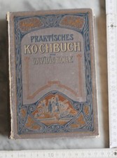 praktisches koch buch v davidis holle 43 aufl 838 s alt antik 1907 vintage deko