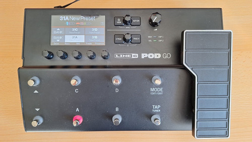 Line6 pod multi effektpedal - go, multi-effektpedal