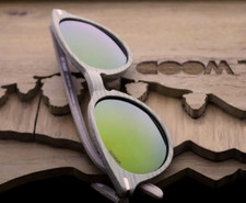 WeWood Sonnebrille Xipe 15 Beige Brown Holzbrille Brille #WWB007