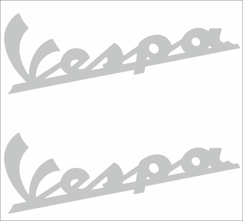 Vespa aufkleber 160 mm - vespa, x