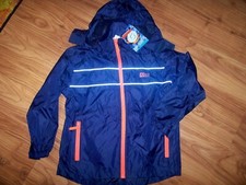 Grinario Sports GS Active wear Regenjacke Jacke Gr 128 /Blau neu