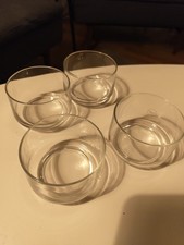 4 Wassergläser Lufthansa First Class