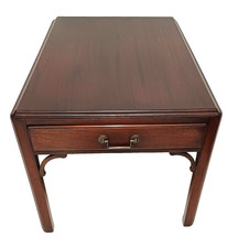 Englischer Tisch G.T. RACKSTRAW Mahagoni Schublade H/B/T: 46 x 50 x 70 cm