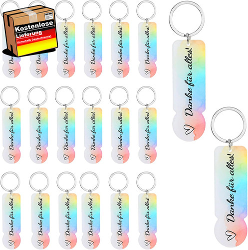 Einkaufswagenchip keychain - einkaufswagenchip, 20