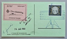 Brief Raketenpost, Bund 1960