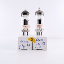 2 X 6CC31 / ECC91 TESLA-ROHR