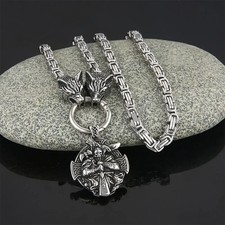 🔥 Wikinger Kette Edelstahl