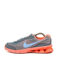 Nike Damen REAX Run 9 Grau/Koralle/Hellblau Mesh ämpfung Sneaker EU 38