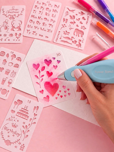 Kinder airbrush set - airbrush, 🎨