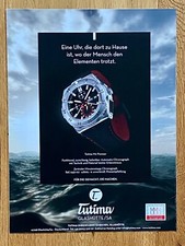 Tutima M2 Pioneer Chronograph Glashütte / SA Original 2019 Watch Advert Werbung