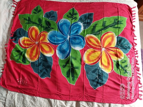 Bali sarong handbemalt - sarong,