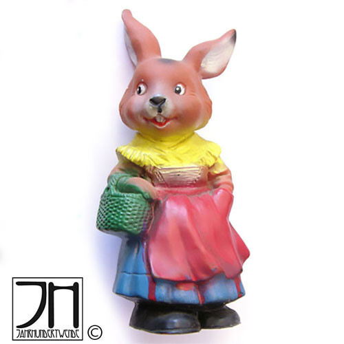 Oster hase frau gummi quitsch - oster,