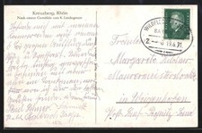 Ansichtskarte Bahnpoststempel