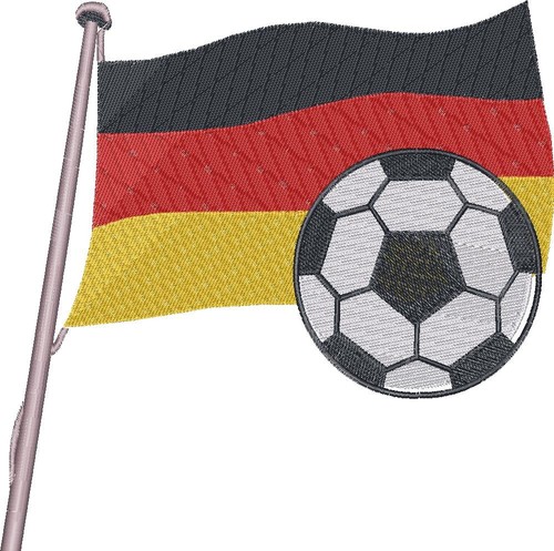 Stickdatei embroidery fussball - stickdatei/embroidery,