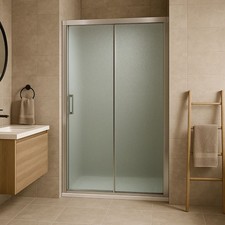 Türseite Duschkabine eckig