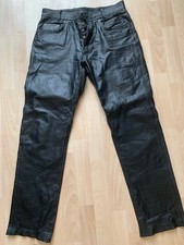 lederhose herren lang schwarz