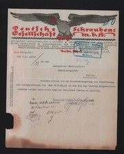BERLIN, Brief 1925, Deutsche