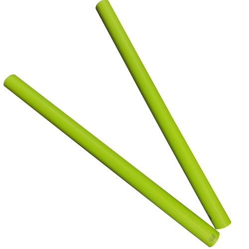 2er set 75cm rohr apfelgrün - set,