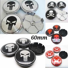 4x 60mm Auto Car Nabendeckel