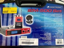 OMNITRONIC IEM-500 In-Ear-Monitoring-Set,neu, ovp