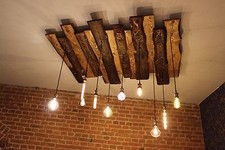 Deckenlampe holz rustikal - deckenlampe,