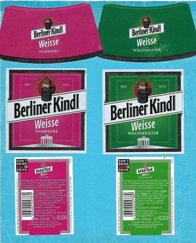 Bieretiketten der berliner - bieretiketten,