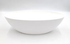 Weiße ovale Blumentopf-schale