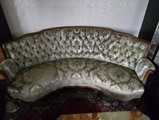 Wunderschöne 3- teilige Sitzgruppe Warrings  im Chippendale / Barock Stil