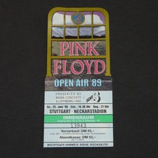 Pink floyd eintrittskarte - floyd,