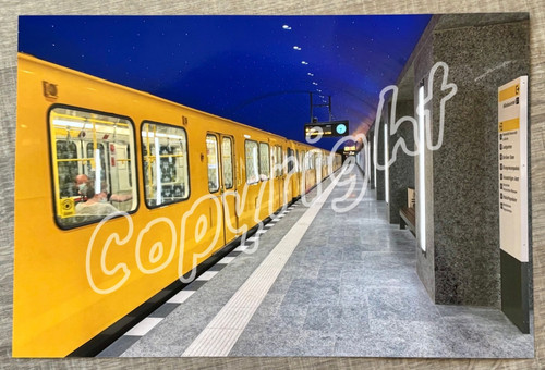 Xxl foto bahn subway - x,