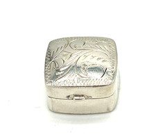 Tolle Pillendose 925er Silber