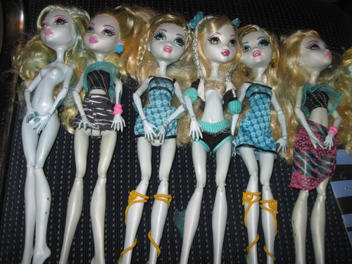 Monster high lagoona - monster, blue