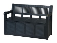 LIVARNO home Gartenbank, B 130 x T 60 x H 85 cm, anthrazit - B-Ware sonstiges