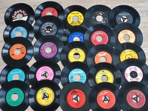 Deko schallplatten single - schallplatten, 7"