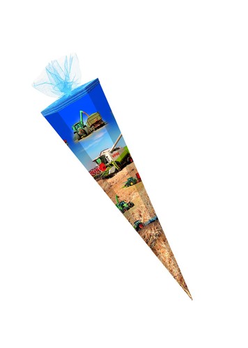 Schultüte zuckertüte - schultüte, /