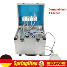 Tragbare Mobile Dentaleinheit Behandlungseinheit Dental Unit+ Luft Kompressor