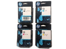 Original HP 13 Set alle Farben Business InkJet 1000 1100 1200 2200 2300 OVP