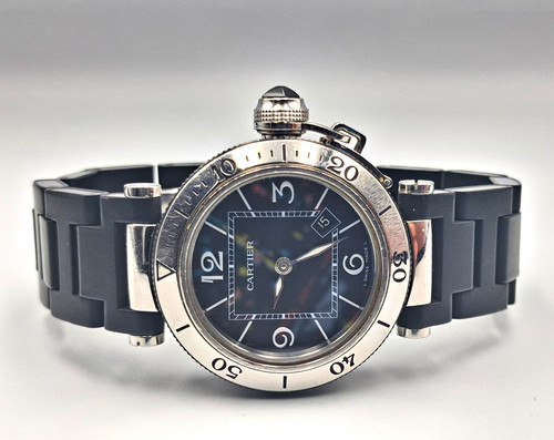 Cartier pasha seatimer ref - cartier,