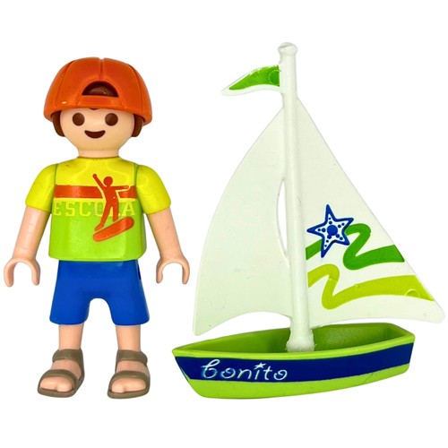 Playmobil figur kind - kind, mütze