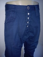 # HUMÖR SANTIAGO DROP CROTCH CHINO W33 VINTAGE ANTI FIT HOSE JEANS NIXON # 03