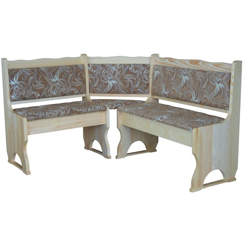 Eckbank kiefer lackiert - kiefer,