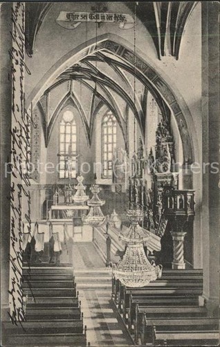 Sayda inneres der stadtkirche - sayda,