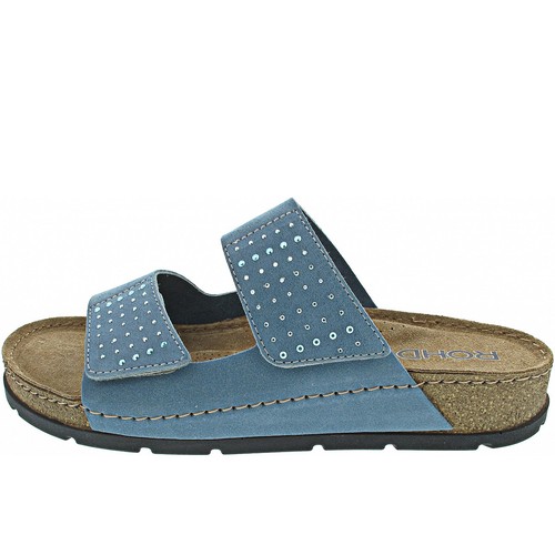 Rohde damen pantolette blau - in,