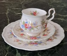 1 Tassen Set Royal Albert Colleen Bone China England Porzellan Vintage