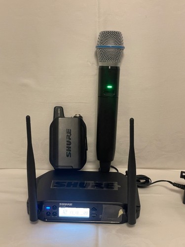 Shure glxd4 glxd2 beta87a - glxd2+,