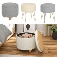 Sitzhocker mit Stauraum