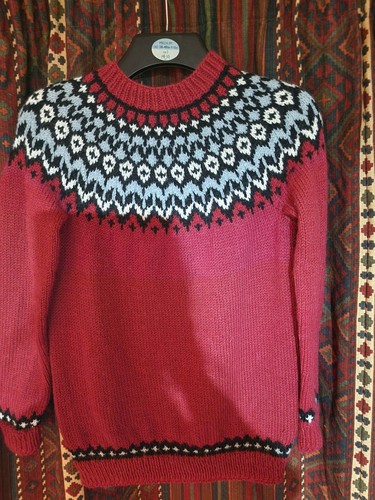 Schottischer handgestrickter