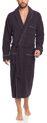 Herren velours bademantel - herren,