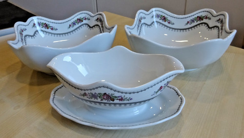 Tlg sauciere 2x schale - *3,